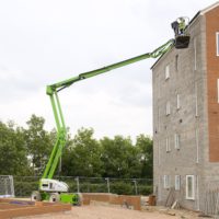 17M Cherry Picker on hire fully extended