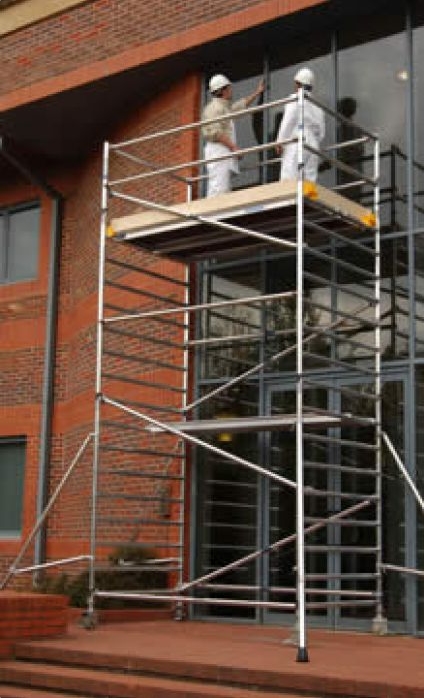 Alloy Tower Assembled on site