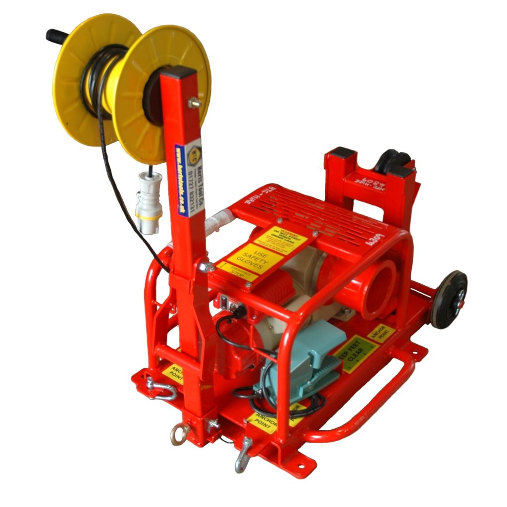 110V Cable Pulling Winch Hire Herts Tool Co.