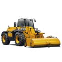 Sweeper Attachment on Telehandler Hire