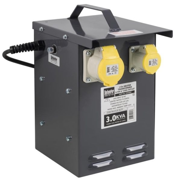 Twin Outlet Transformer Hire