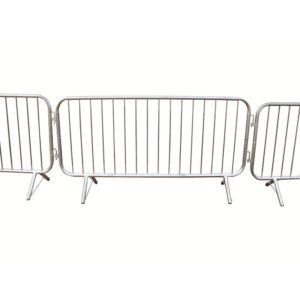 Crowd Control Barriers Connected