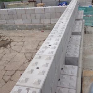 Multiple Interlocking Concrete Blocks