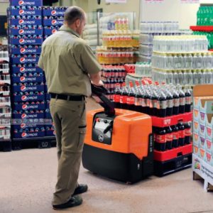 Electric Pallet Truck in use