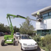 12m 4x4 Self Propelled Cherry Picker Extended