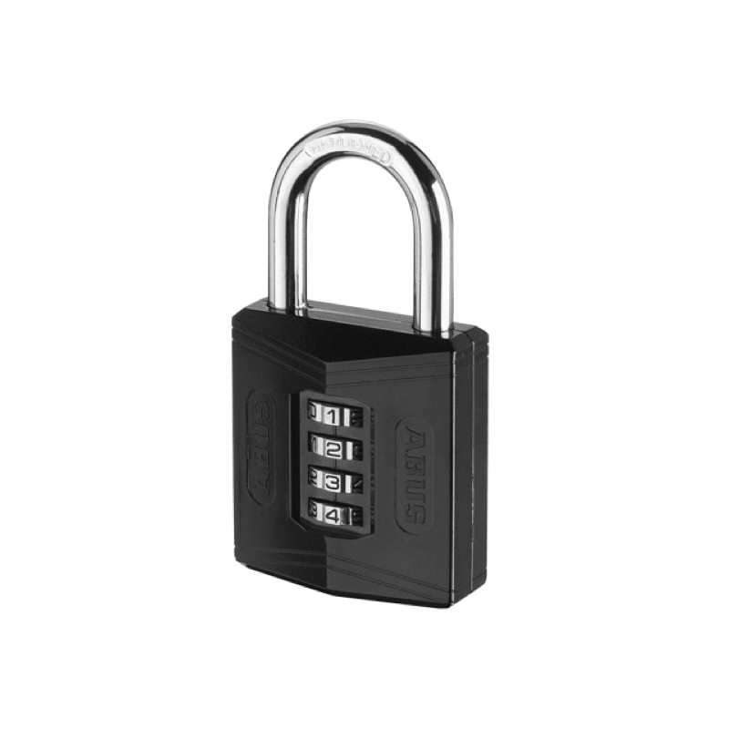 158/50 50mm Combination Padlock (4-digit) Die Cast Body Carded
