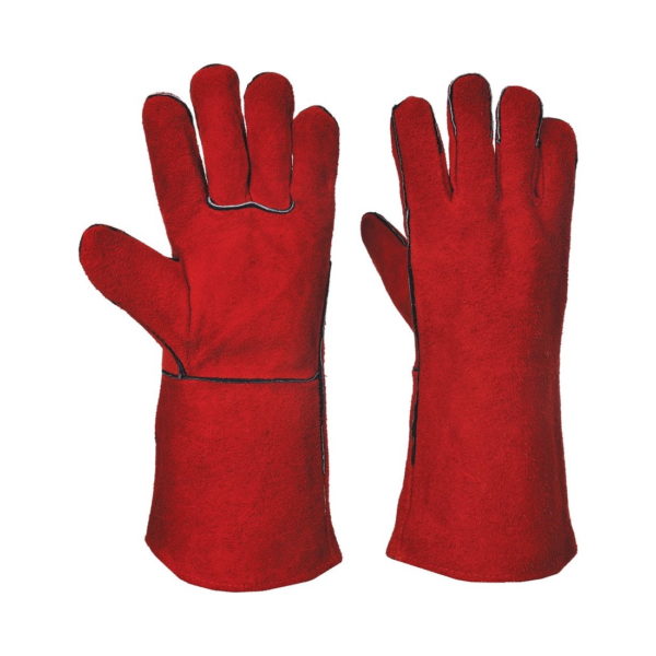 Portwest A500 14" Red Welding Gauntlets