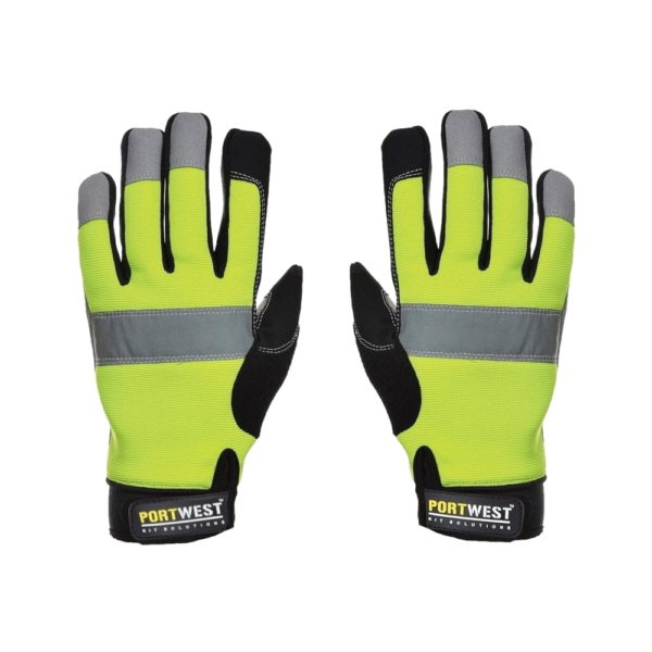 Portwest Buildtex Tradesman Yellow Gloves A710