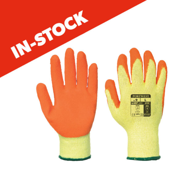 Portwest Orange Grab N Grip Gloves A150