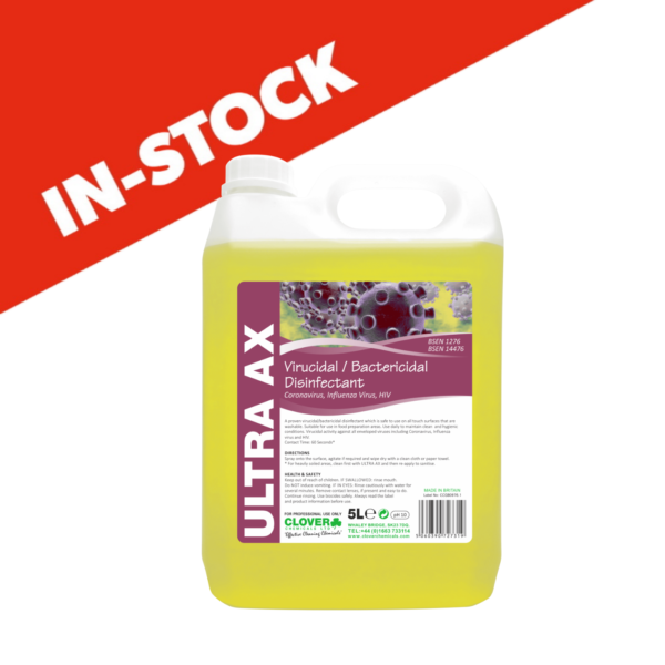 Ultra AX Antibacterial Disinfectant 5L Container