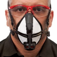 Trend Air Stealth Mask being worn