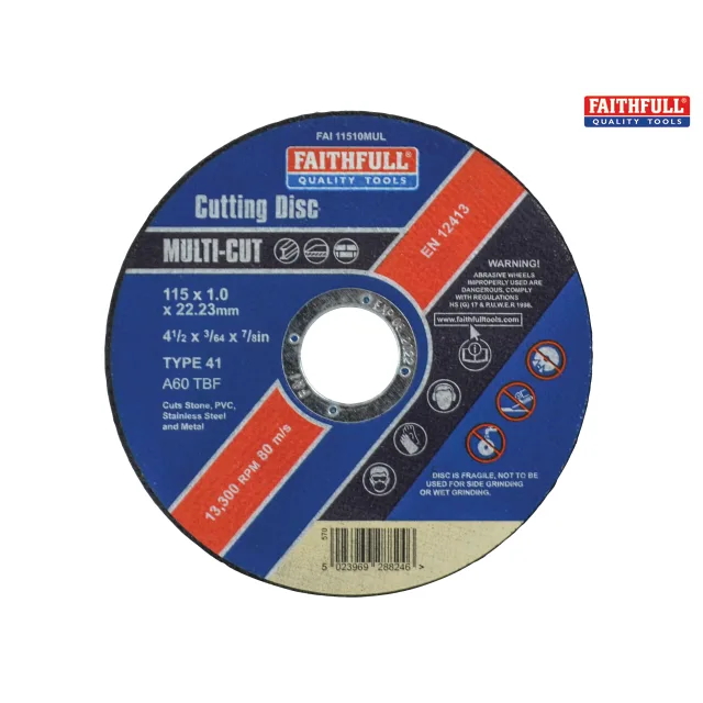 Multi-Purpose Cutting Discs 115mm