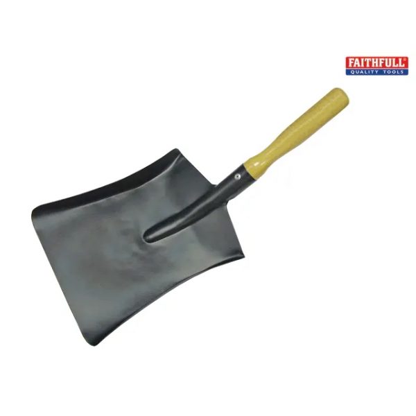 Coal Steel Shovel Wooden Handle 230mm