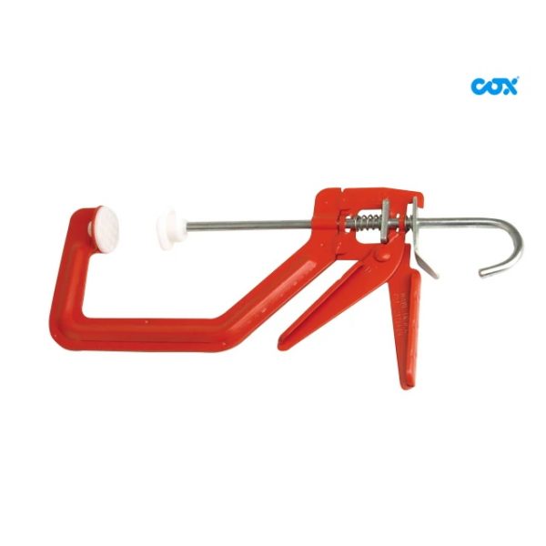SoloClamp 150P One-Handed Plastic Pad G-Clamp 150mm