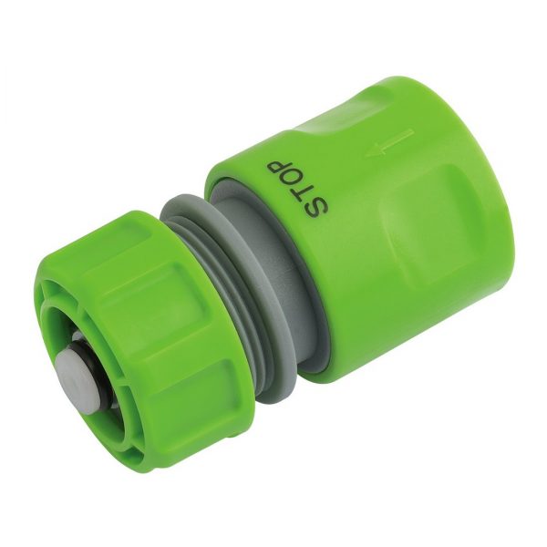 1/2" Hose Connector with water stop feature