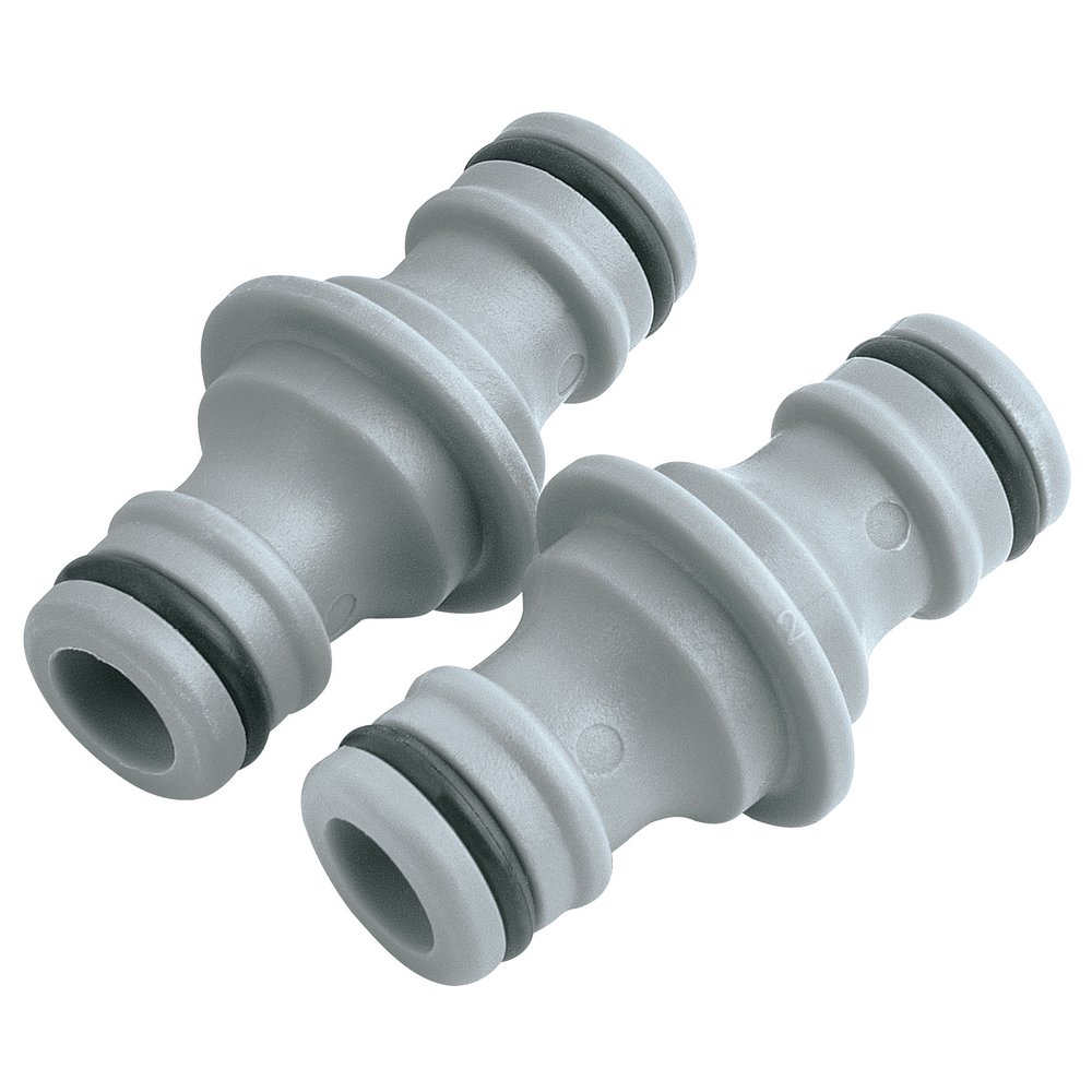 Two way hose connector Twin Pack