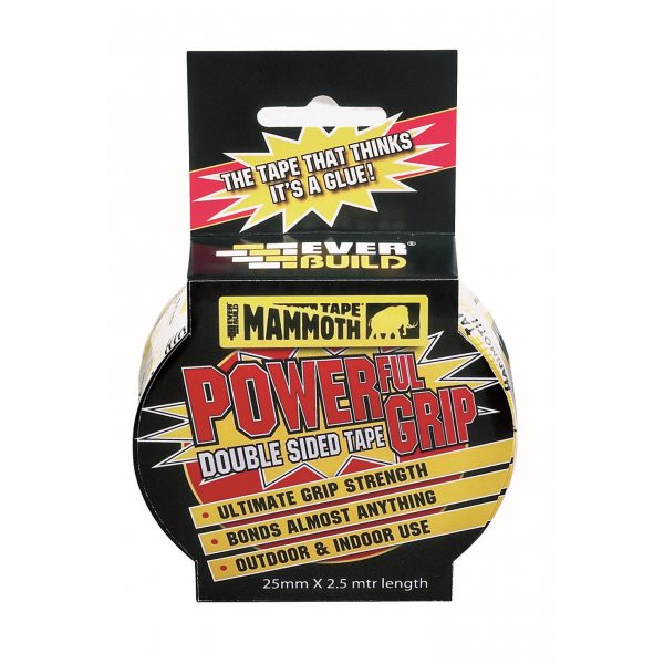 Everbuild Powerful Double Sided Mammoth Grip Tape