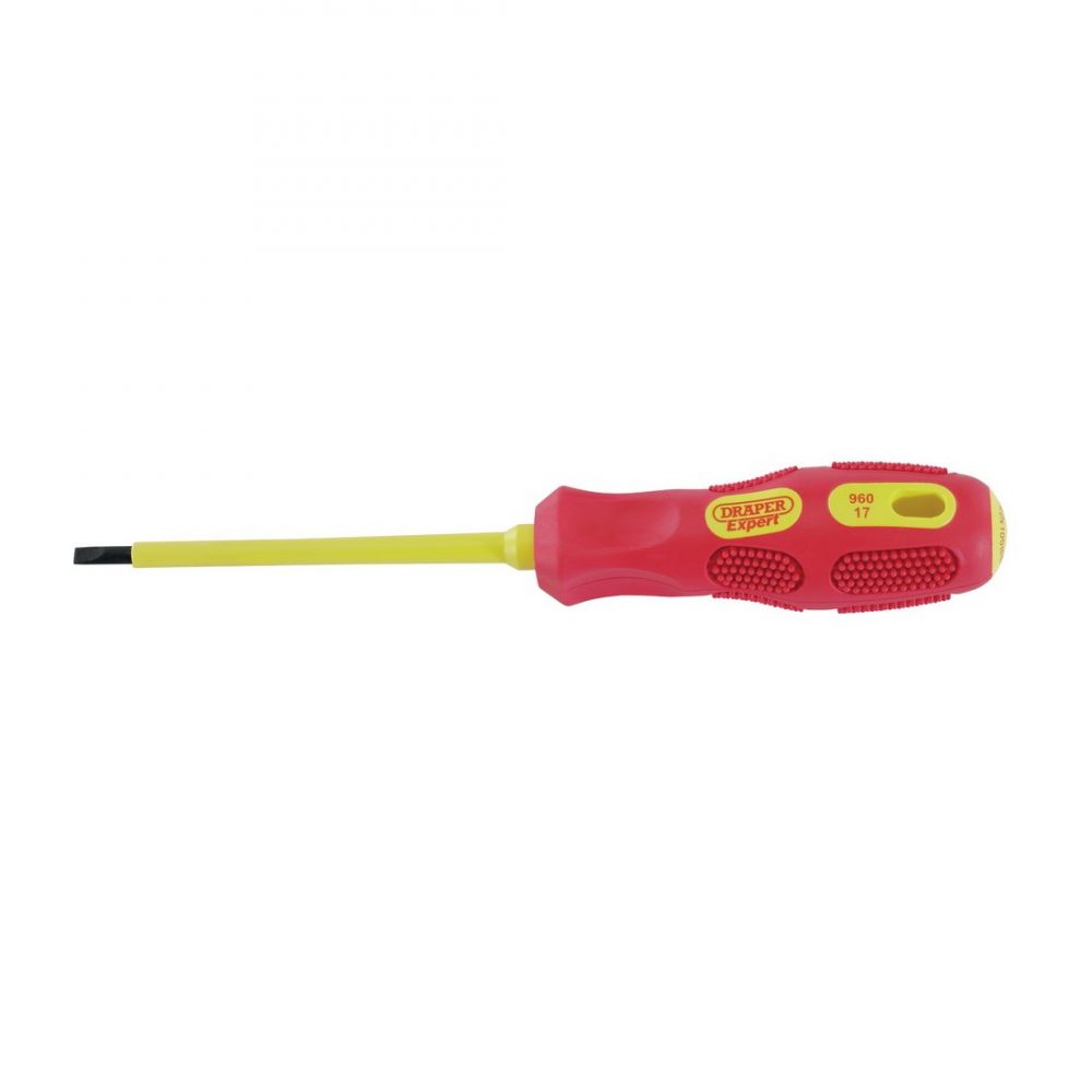 4.0mm x 100mm Fully Insulated Plain Slot Screwdriver