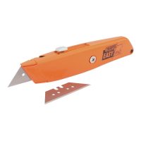 Easy Find Retractable Trimming Knife Orange