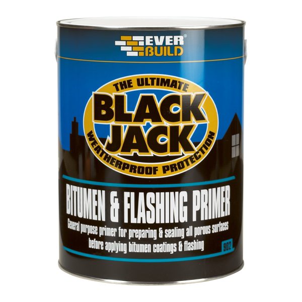 Everbuild Black Jack Bitumen & Flashing Primer 1L