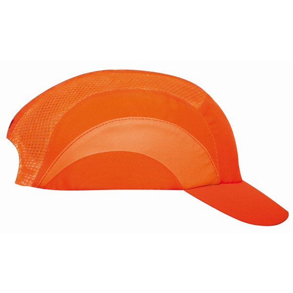 Hi Vis Orange Short Peak Hardcap - A1+5cm