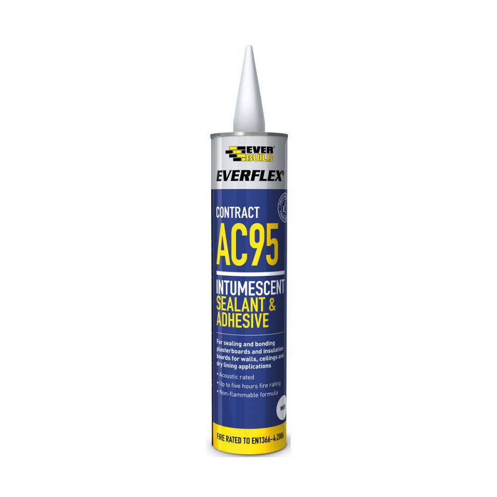 Everbuild Everflex Contract AC95 Intumescent Sealant & Adhesive Container