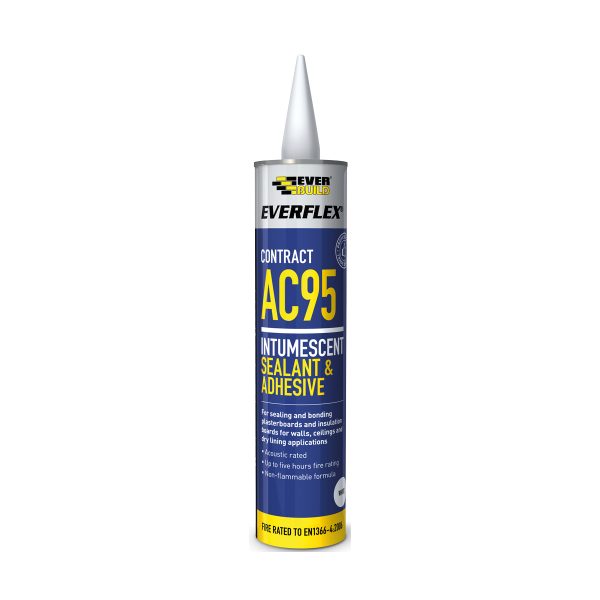 Everbuild Everflex Contract AC95 Intumescent Sealant & Adhesive Container