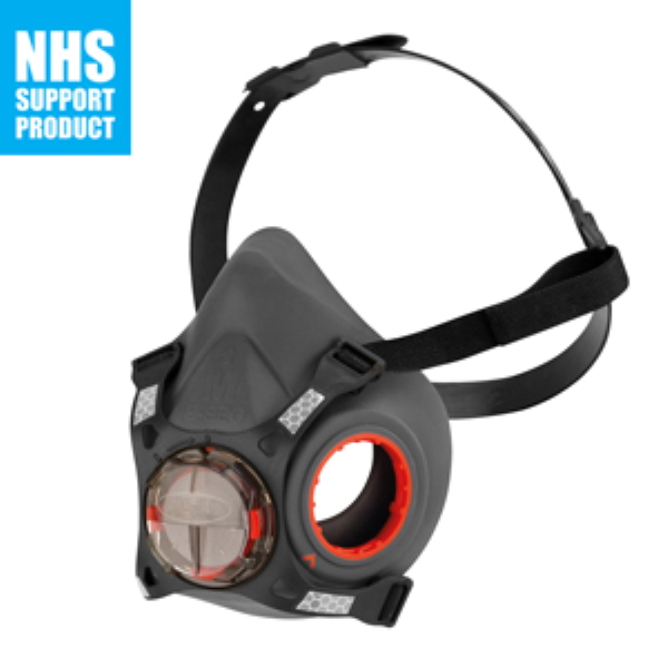 Force™ 8 Half Mask Respirator Medium Grey/Red (F8-820) no filters