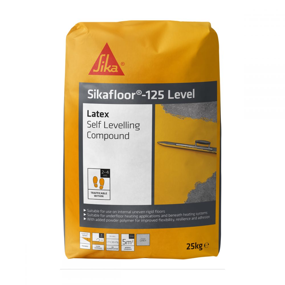 SikaFloor 125 Level Latex Self levelling Compound 25kg bag
