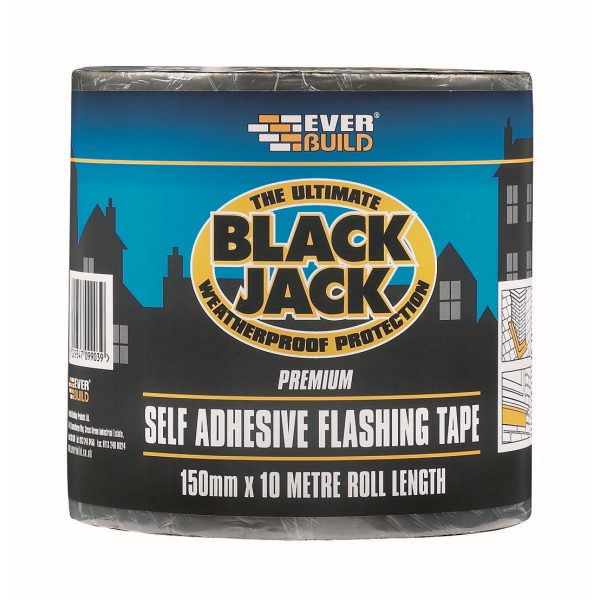 Everbuild Blackjack Flashing Tape 150mm x 10 mtr