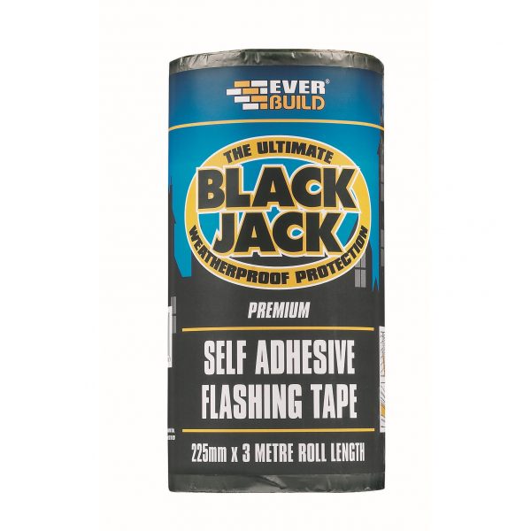 Everbuild Black Jack Flashing Tape 225mm x 3mtr