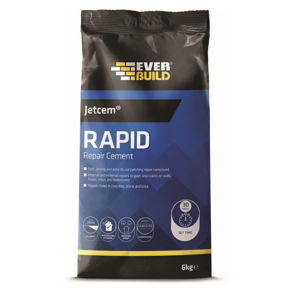 Everbuild Jetcem Rapid Repair Cement 6kg Bag