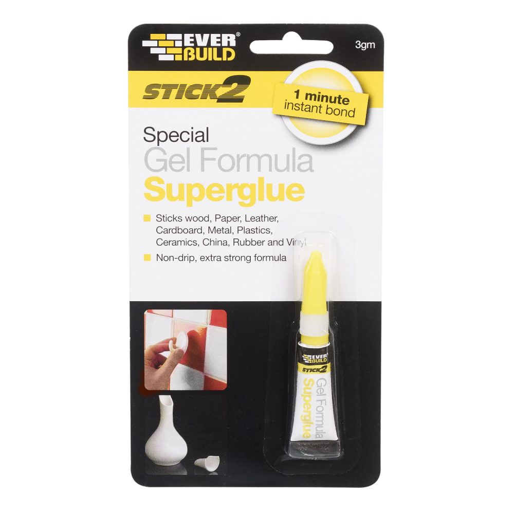 Everbuild Stick2 Special Gel Formula Superglue