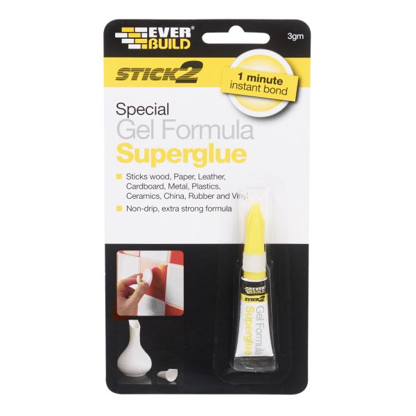 Everbuild Stick2 Special Gel Formula Superglue