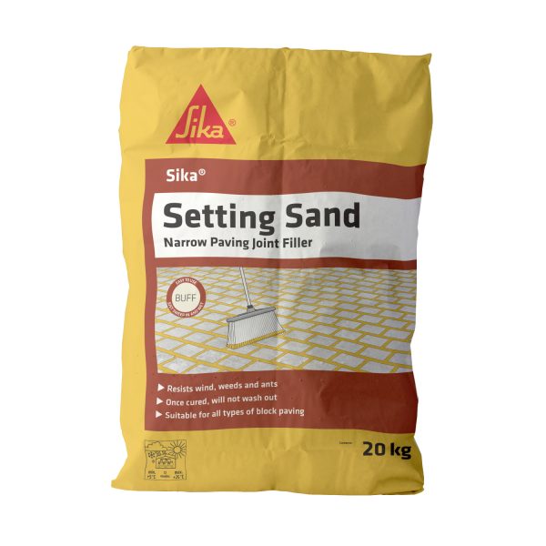 Sika Setting Sand Narrow Paving Joint Filler 20kg Bag