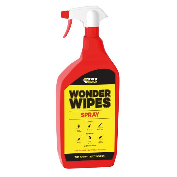 Everbuild Wonder Wipes Spray 1L Bottle