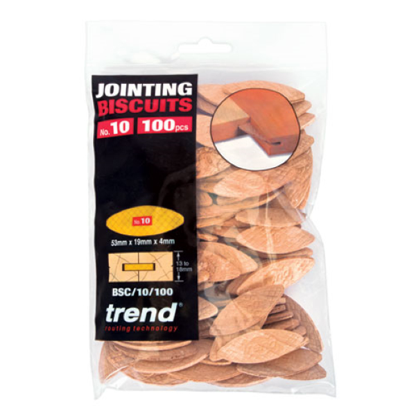 Trend No 10 Size Compressed Beech Biscuits - 100 pack