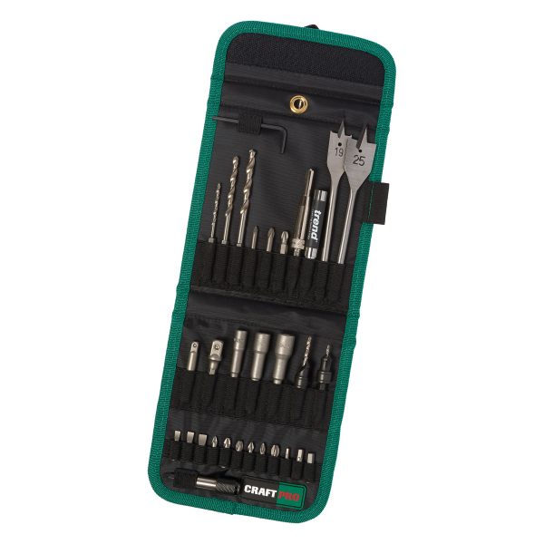 Craft Pro Quick Release 30pcs Set in Tool Holder
