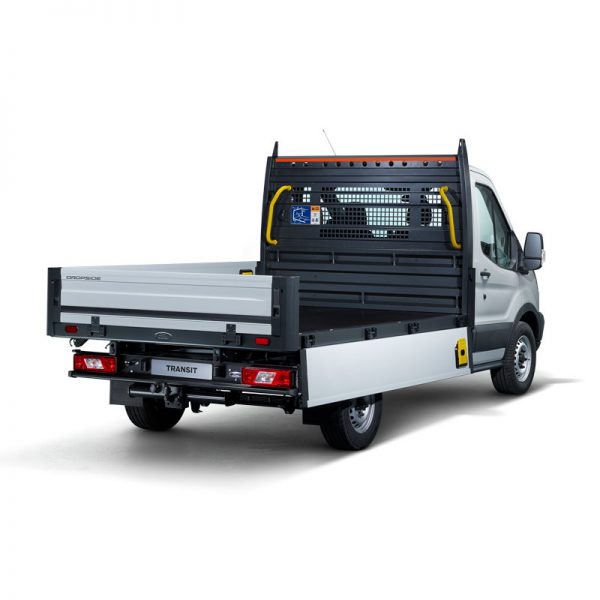 Ford Transit Dropside sides lowered
