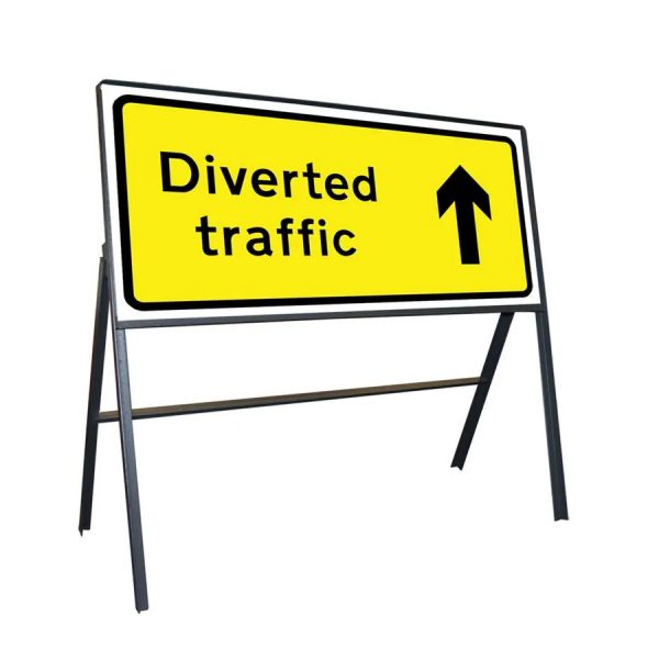 Diverted Traffic Sign Hire