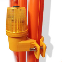 Side Mounted Amber Safety Light on hire