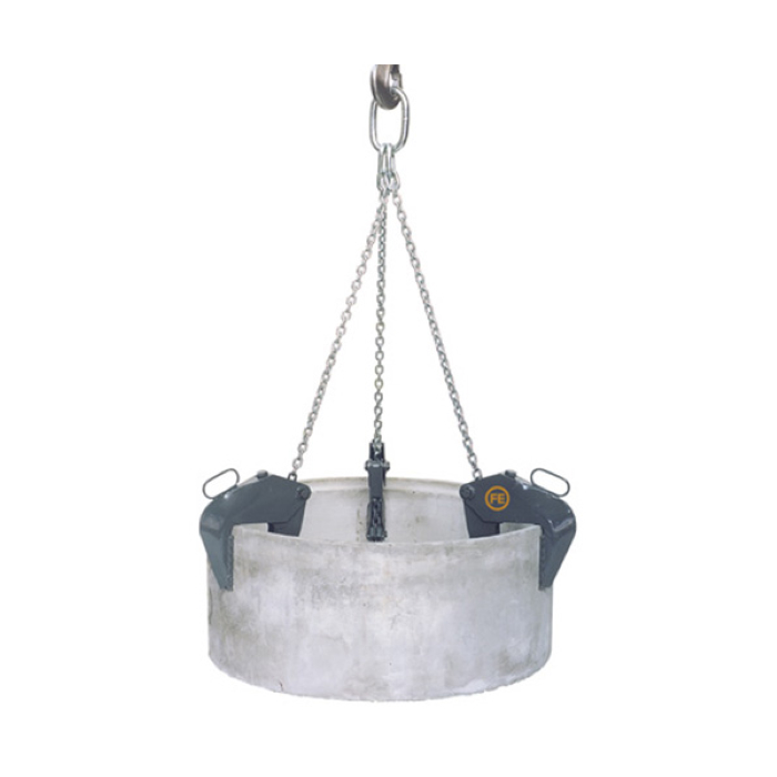 Pipe and Manhole Ring Lifting Clamp Hire