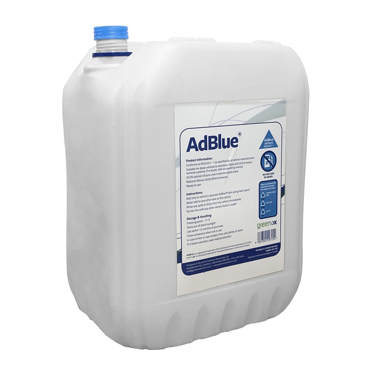 AdBlue 20 Litres - Herts Tool Co.