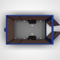 12FT Towable Site Storage Container Hire - Image 4