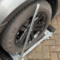 Self-Jacking Folding Recovery Skate Dolly - 3T Wheel Loader Hire - Image 3