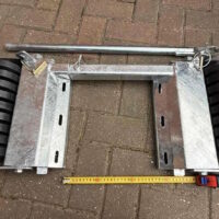 Self-Jacking Folding Recovery Skate Dolly - 3T Wheel Loader Hire - Image 6