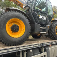 Grass Tyres for JCB Telehandler Hire - Image 2