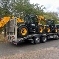 Grass Tyres for JCB Telehandler Hire - Image 4